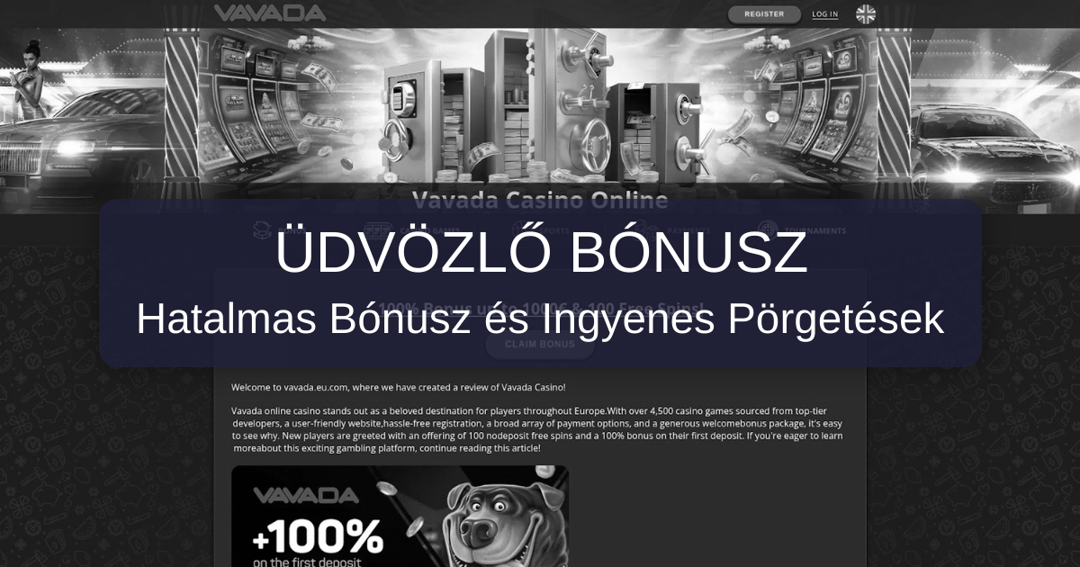 Vavada Casino welcome bonus